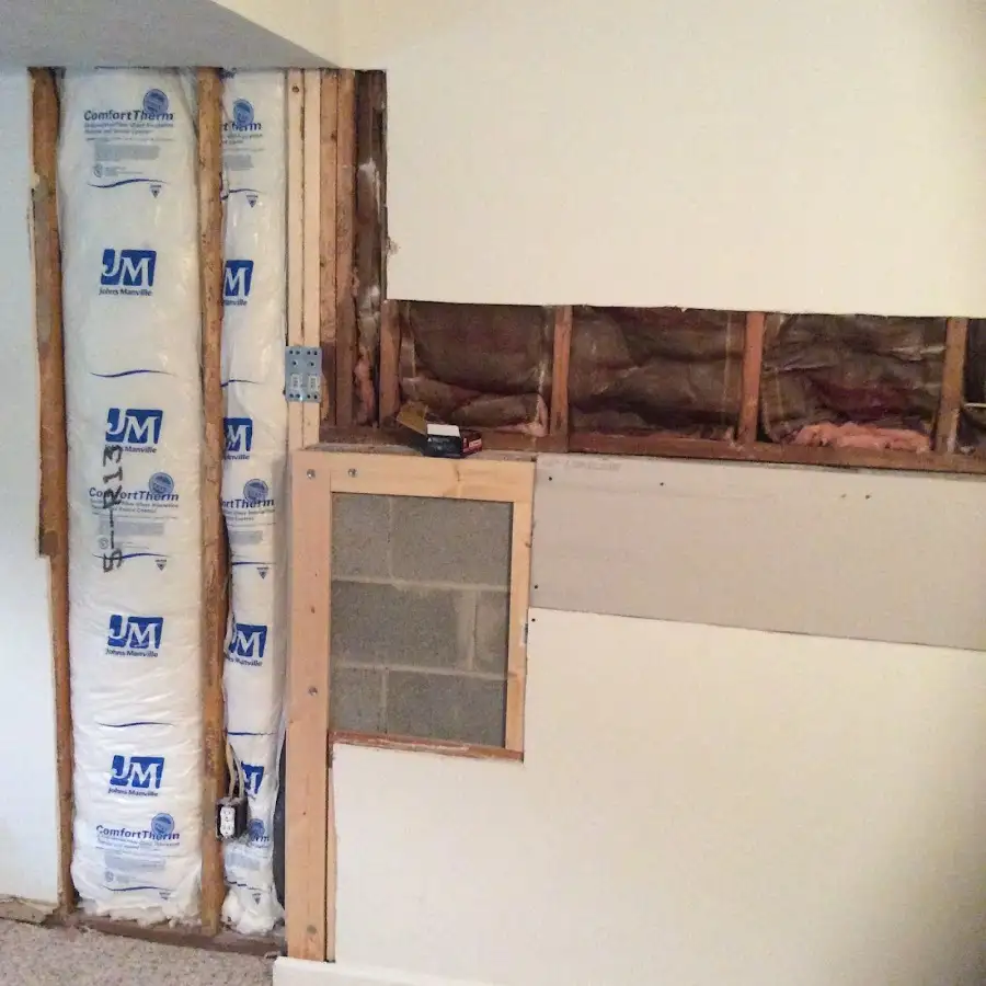 Wall insulation replacement during Odor Removal & Deodorization in Doraville